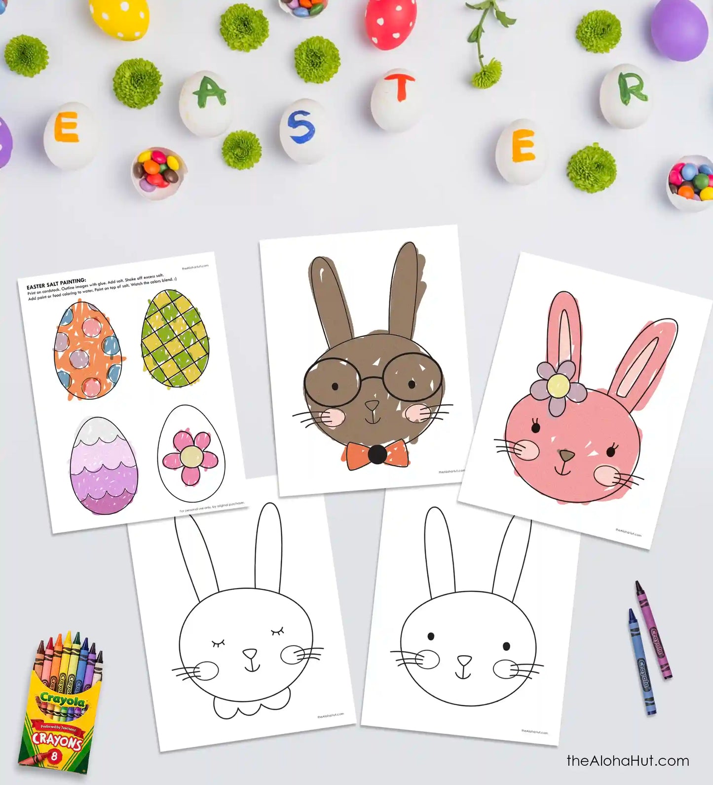 Easter Bunny Coloring Pages