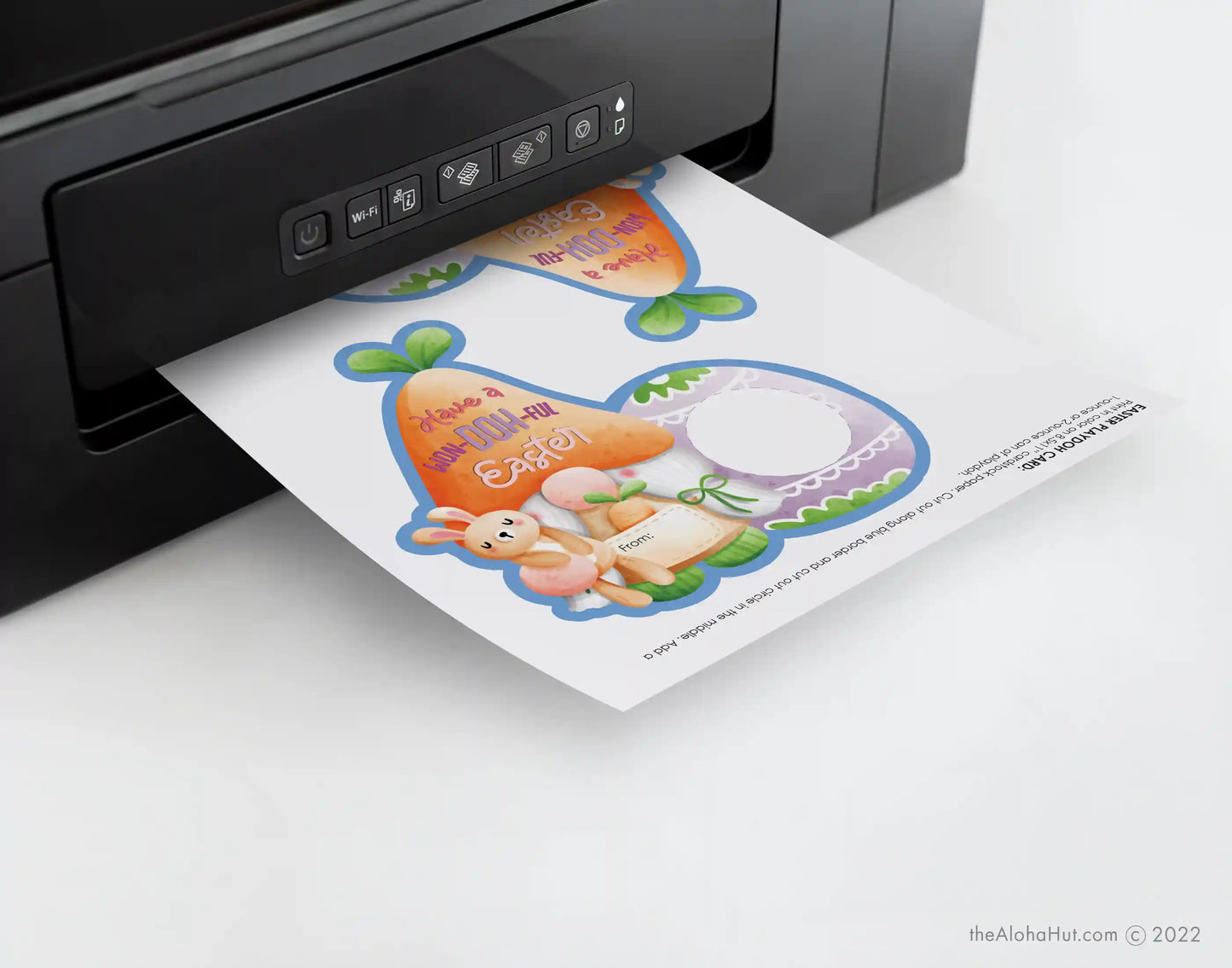 Play Dough Easter Tag
