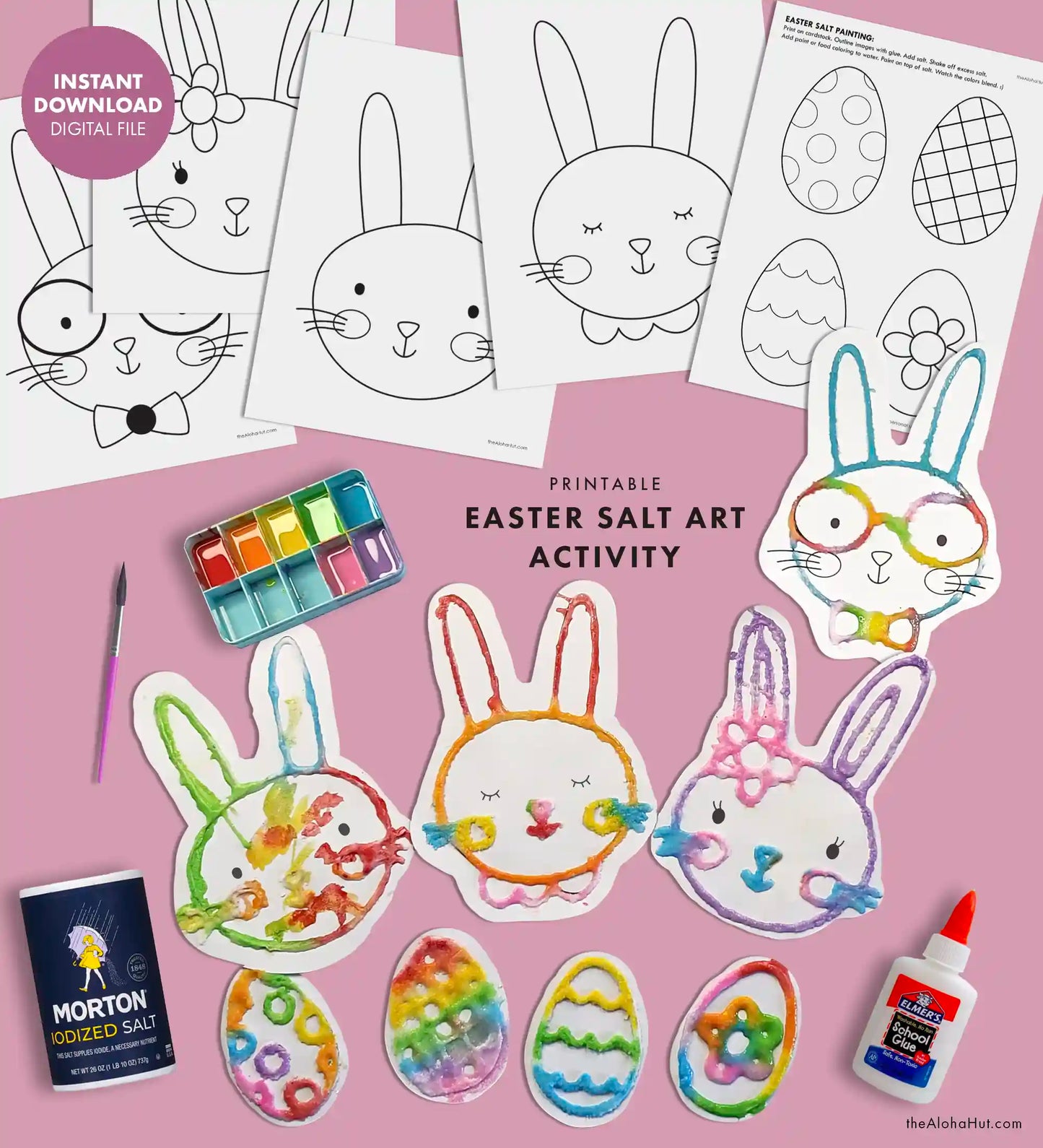 Easter Bunny Coloring Pages