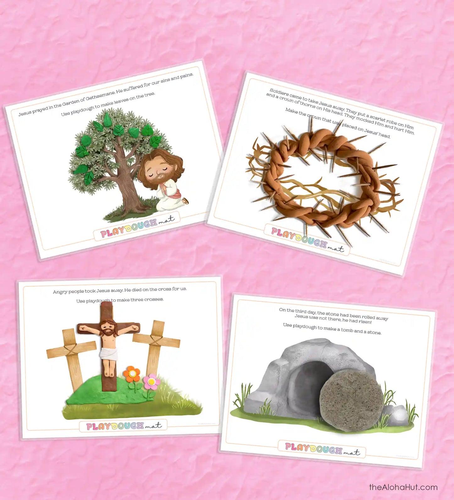 Play Dough Mats - Easter Holy Week