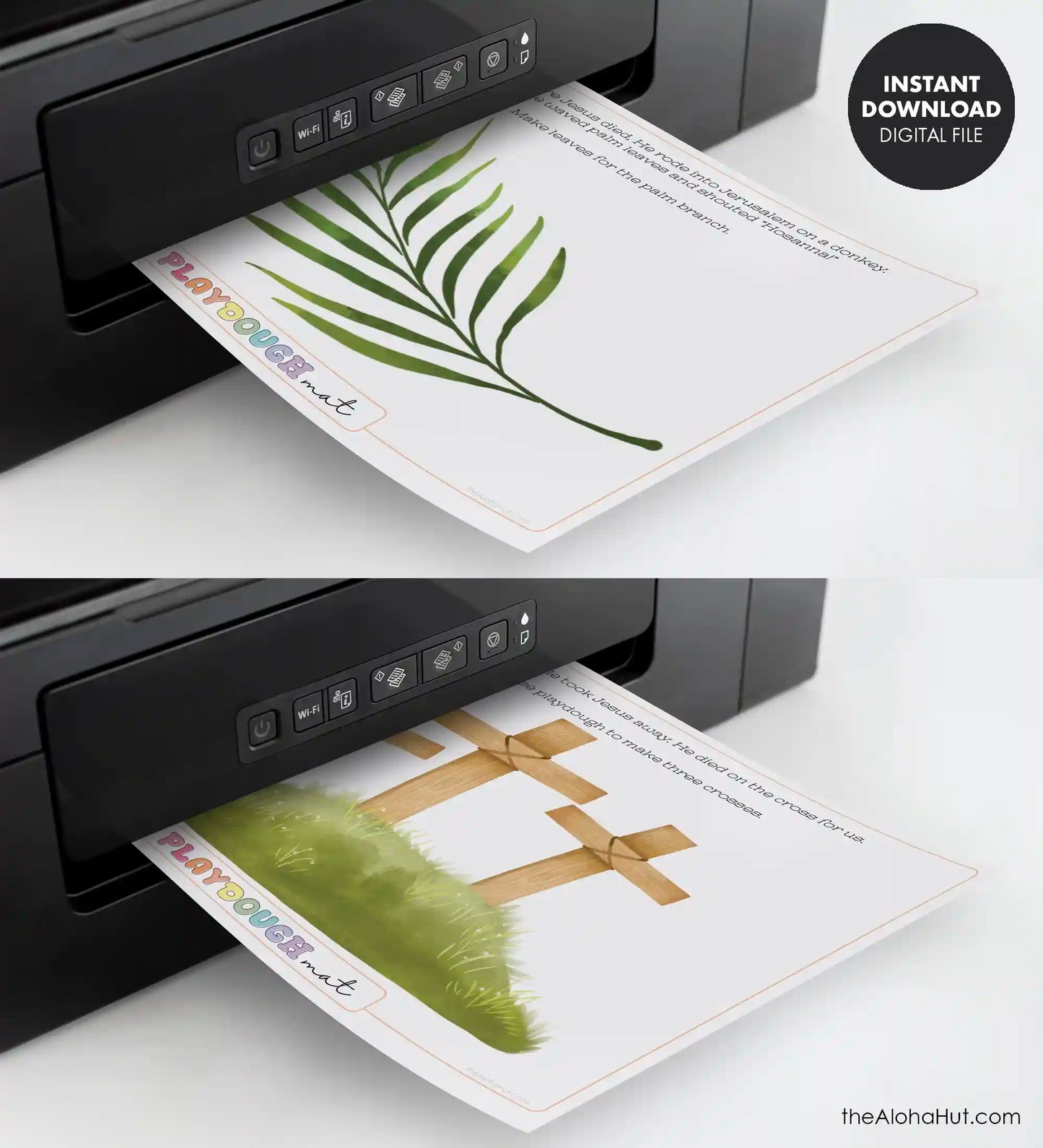 Play Dough Mats - Easter Holy Week