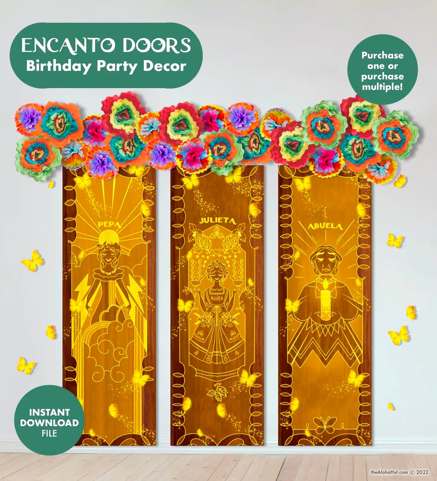 Pepa - Encanto Door Poster