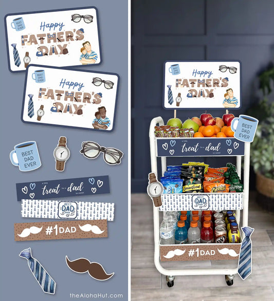 Father's Day Snack Cart