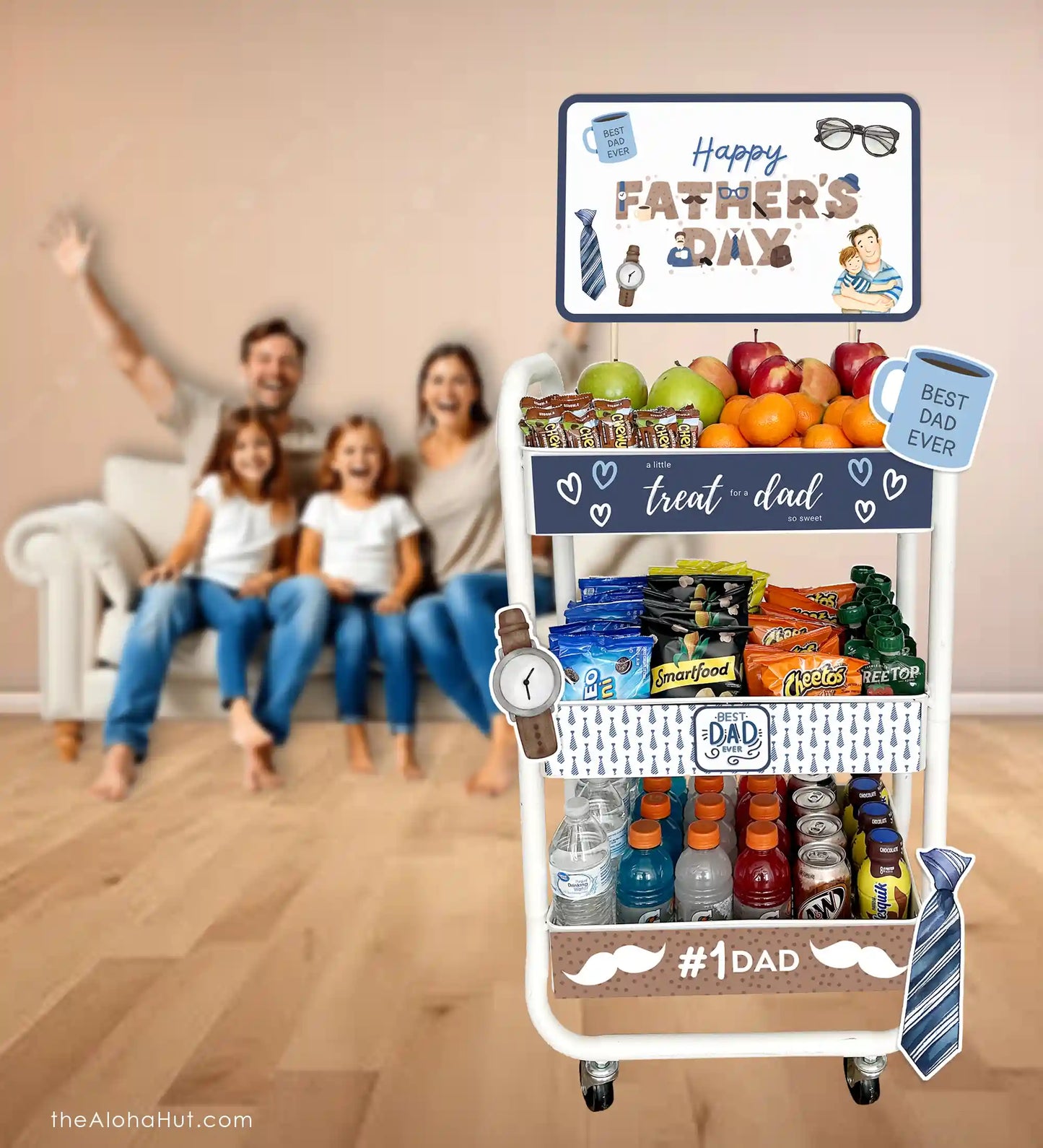 Father's Day Snack Cart