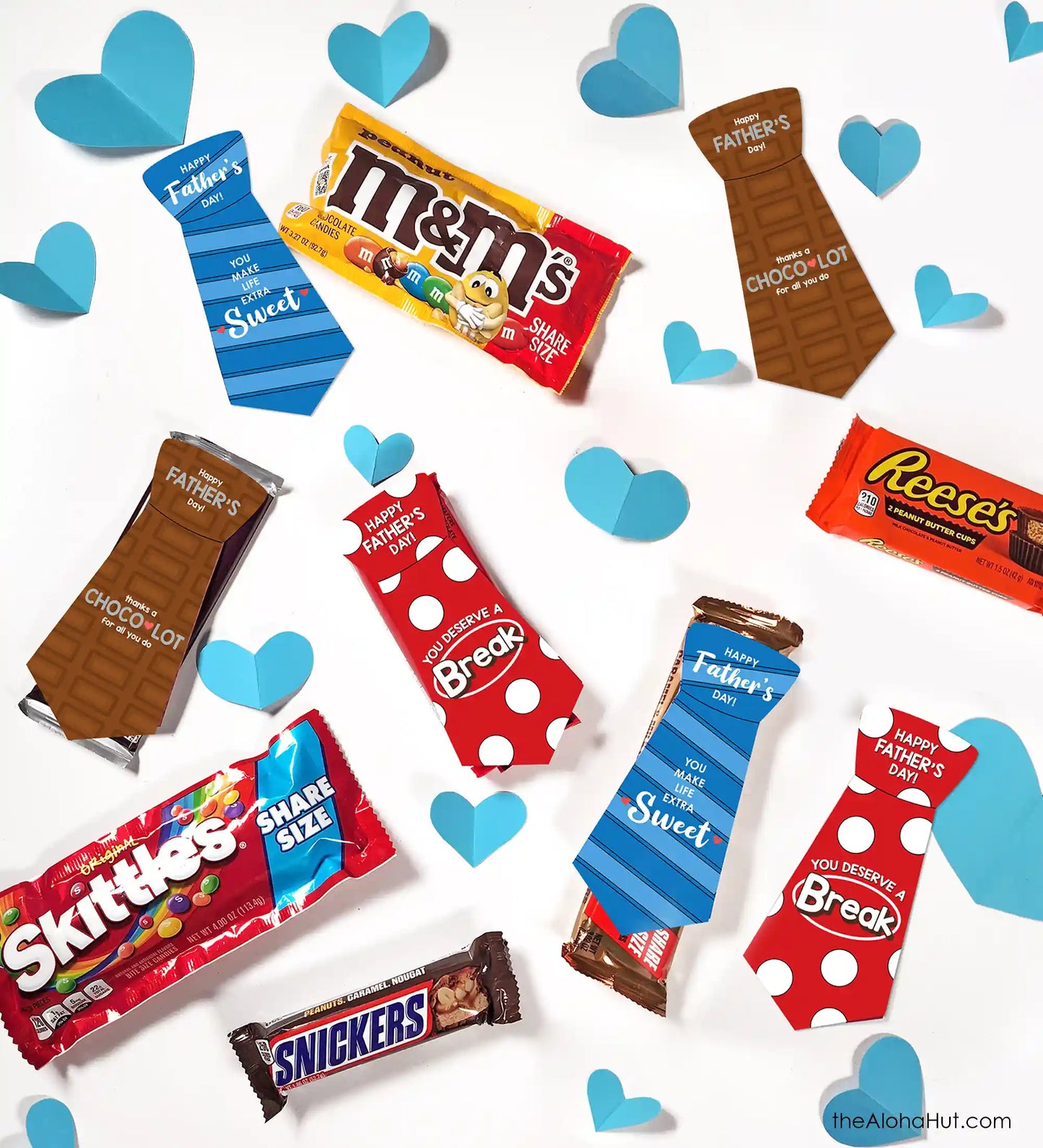 Father's Day Candy Bar Handout - Gift Tag