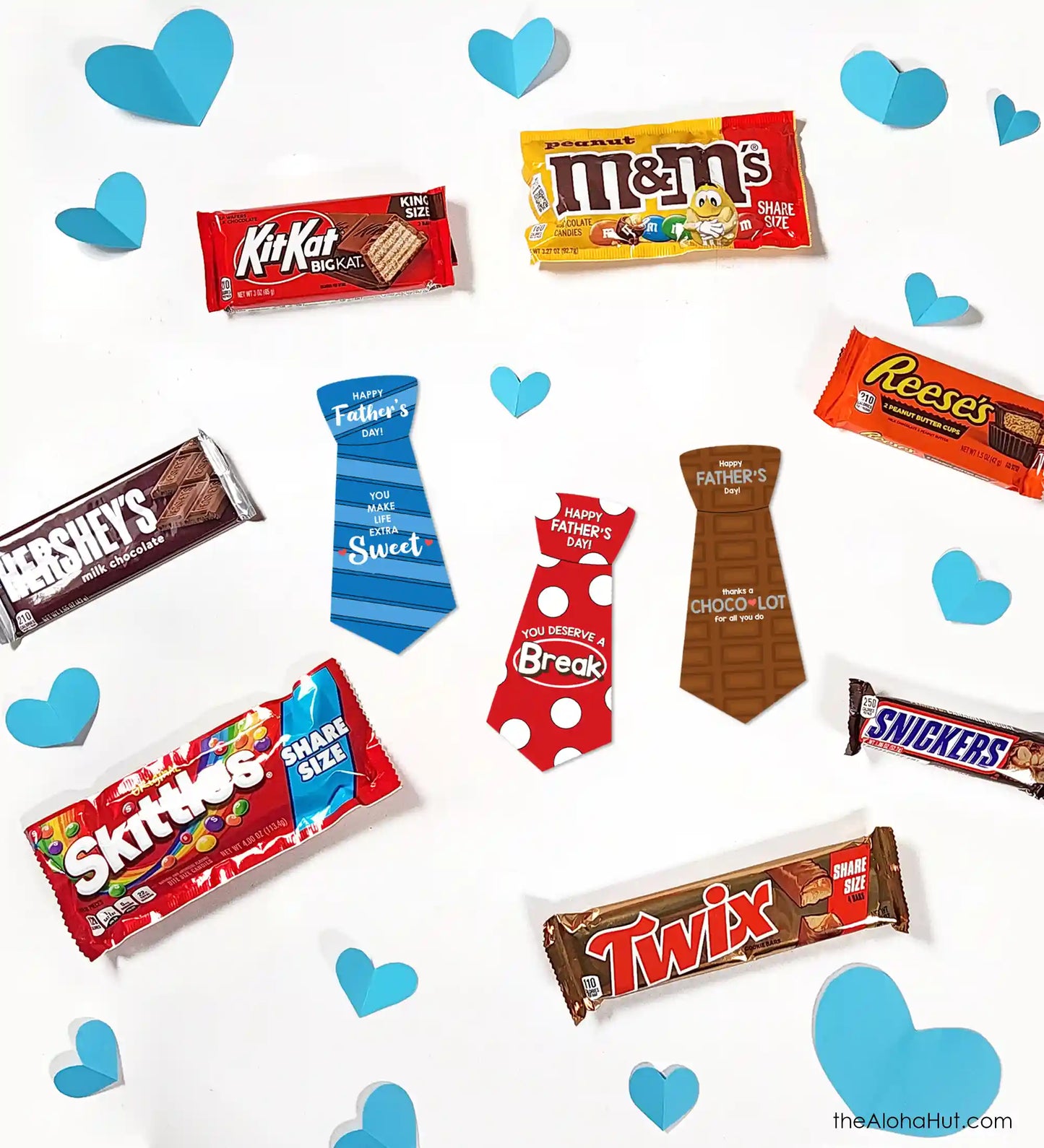 Father's Day Candy Bar Handout - Gift Tag
