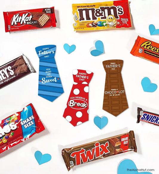 Father's Day Candy Bar Handout - Gift Tag