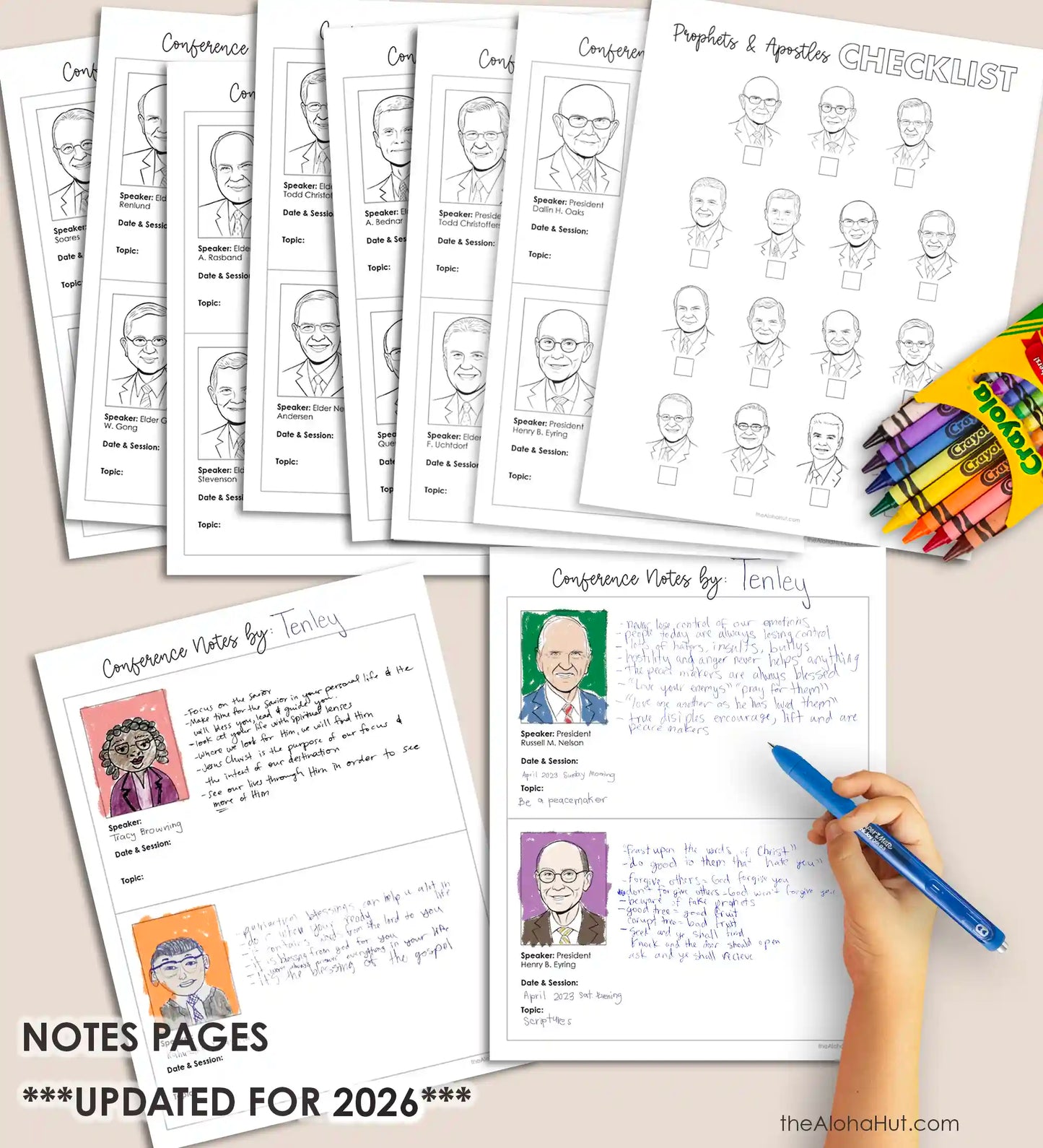 2026 General Conference Activity Packet for Kids