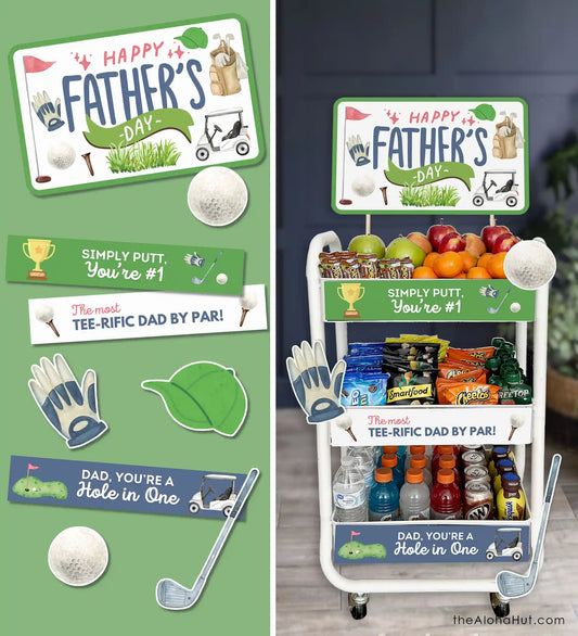 Golf Snack Cart - Father's Day