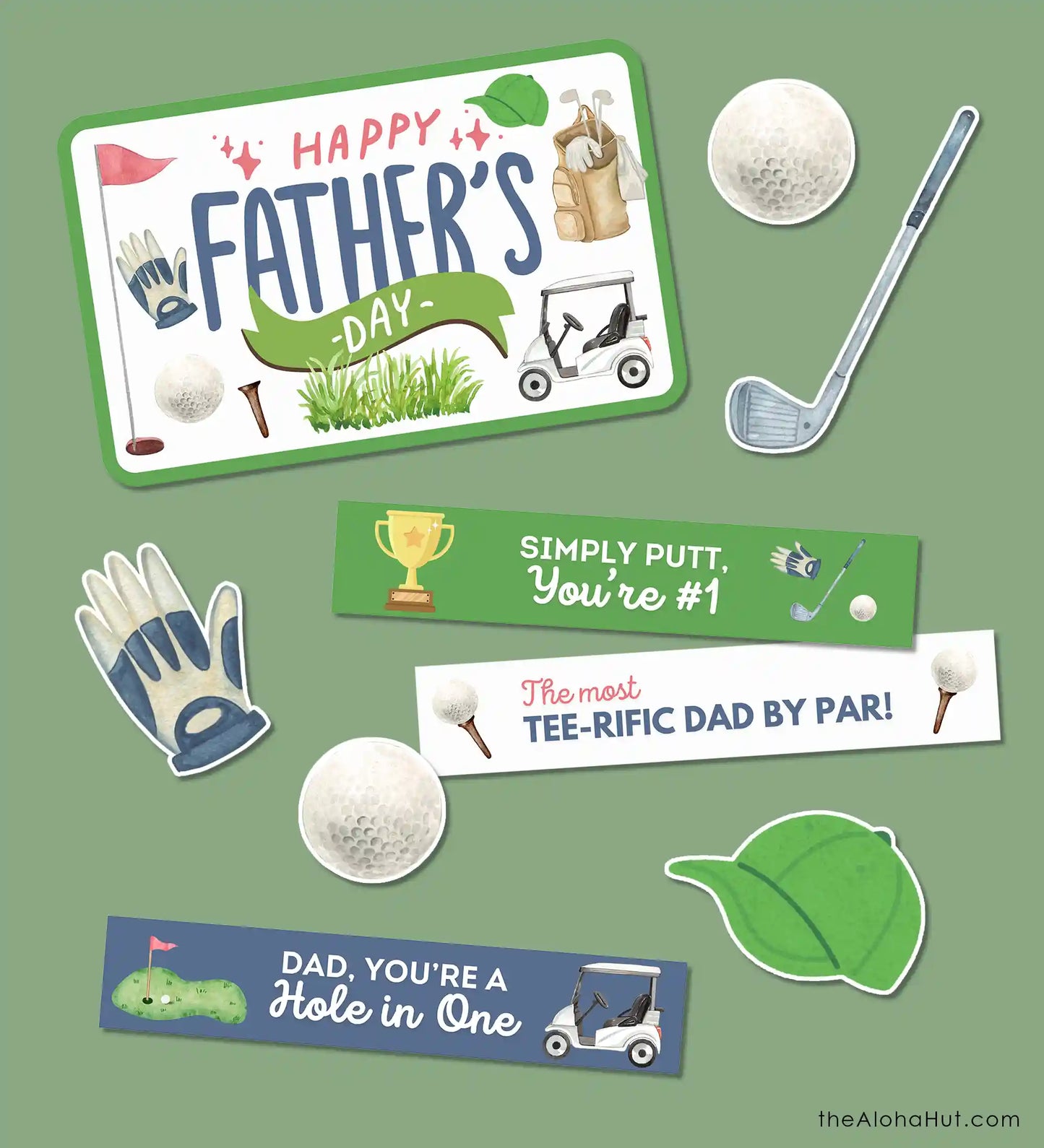 Golf Snack Cart - Father's Day