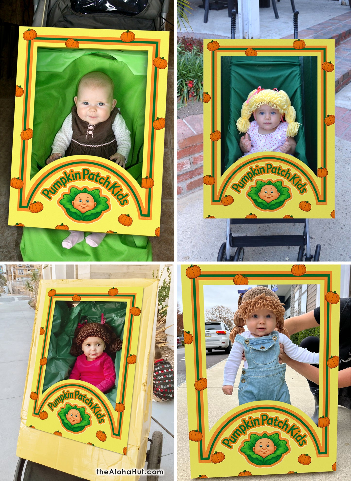 Stroller Halloween Costume - Pumpkin Patch Kids