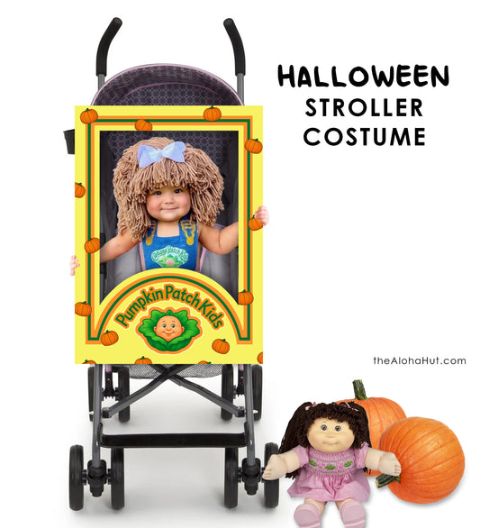 Stroller Halloween Costume - Pumpkin Patch Kids
