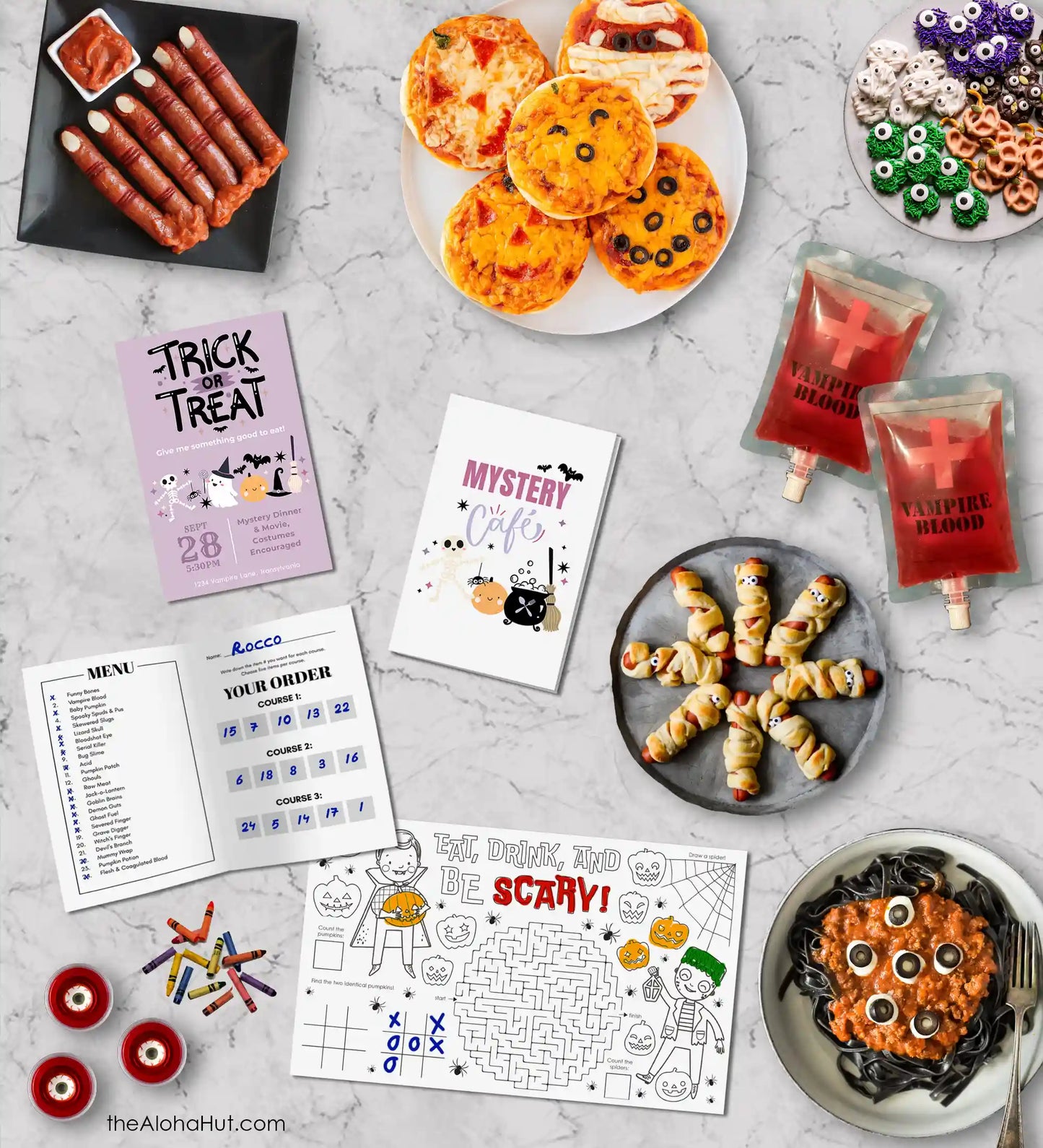 Halloween Mystery Cafe Kit