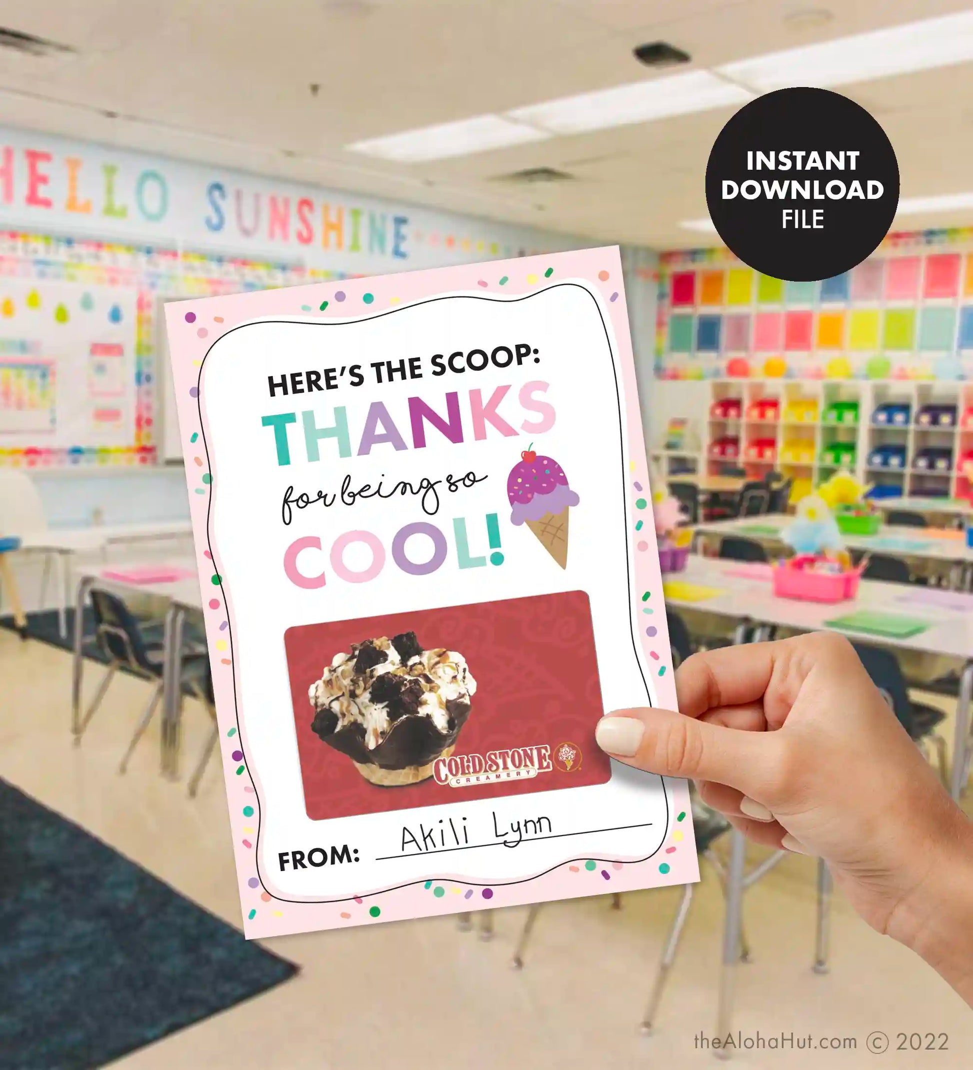 Ice Cream Teacher Appreciation Gift Card Holder – Aloha Digitals ice-cream-teacher-appreciation-gift-card-holder-aloha-digitals