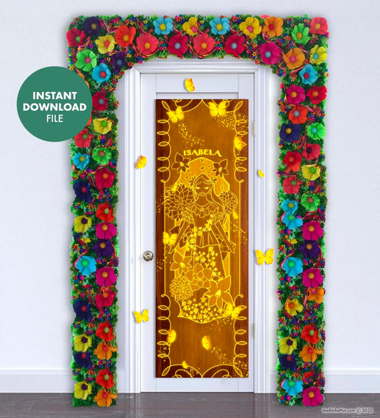 Isabela - Encanto Door Poster