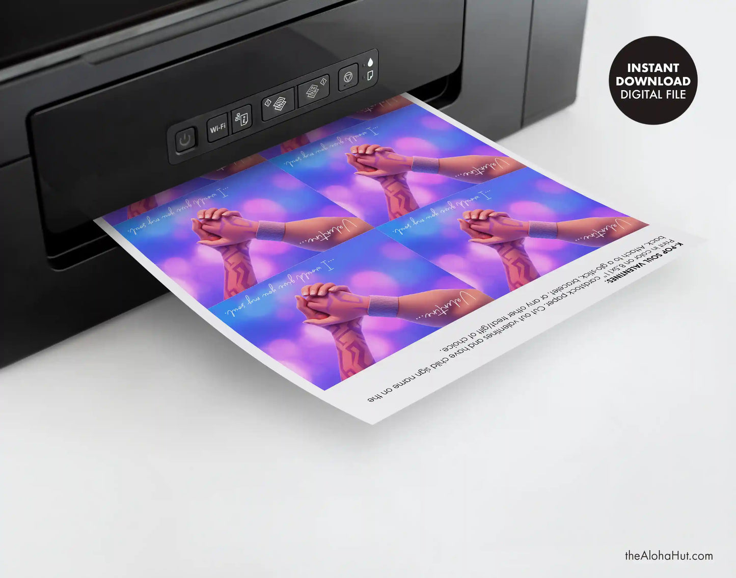 K-Pop Demon Hunters Soul - Printable Valentines