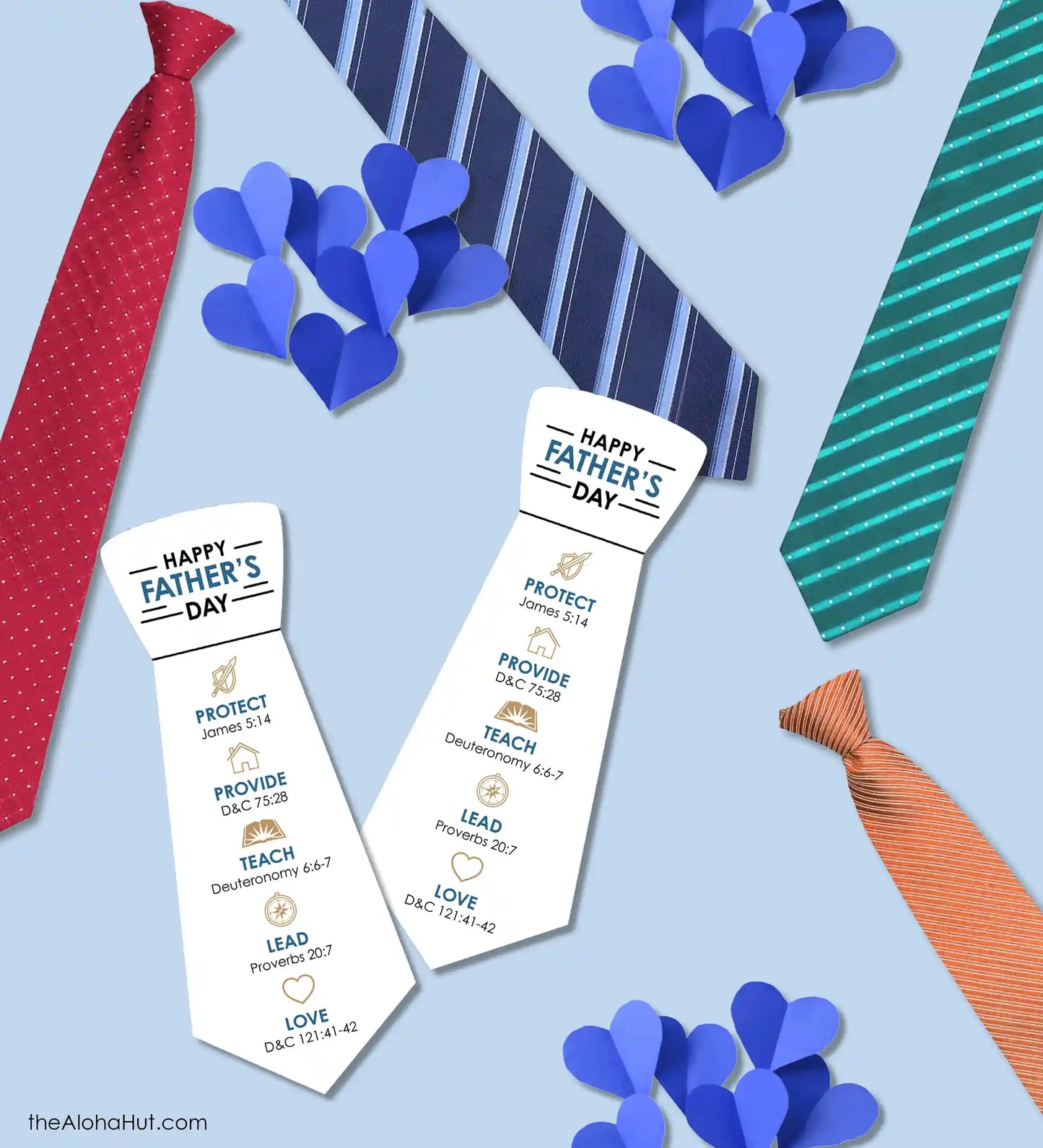Religious LDS Fathers Day Handout - Gift Tag