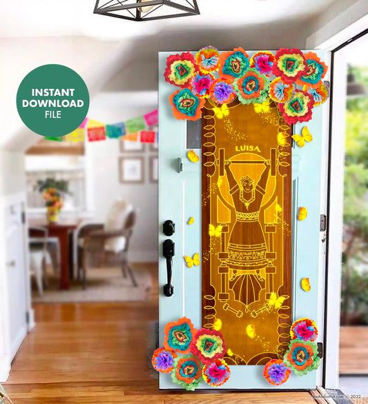 Luisa - Encanto Door Poster