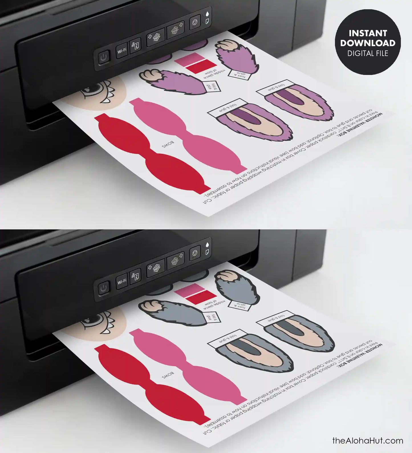 Monster Valentine Box (Digital Download)