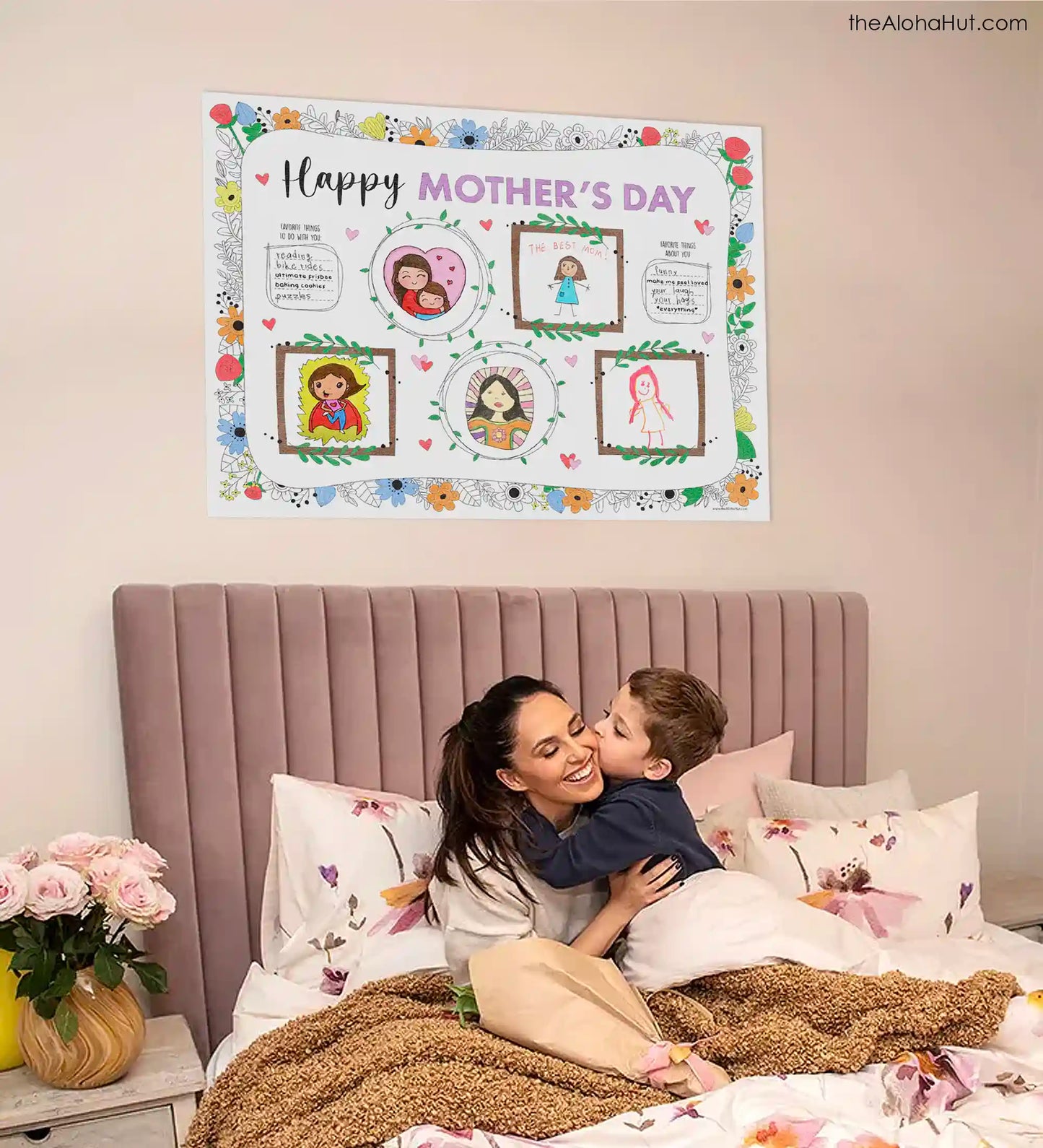 Mother's Day Gift - Giant Coloring Poster