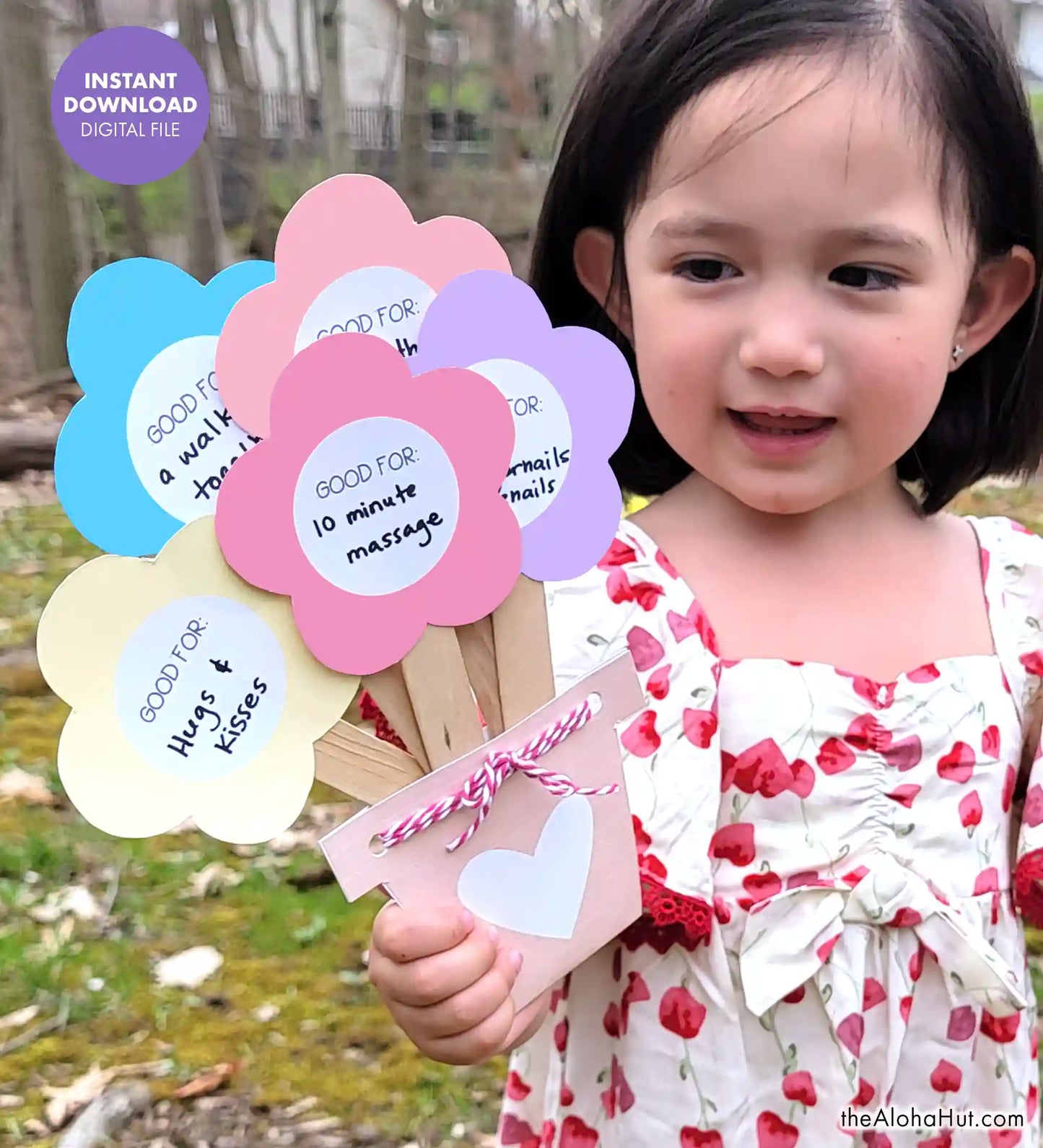 Mother's Day Gift DIY - Flower Coupons