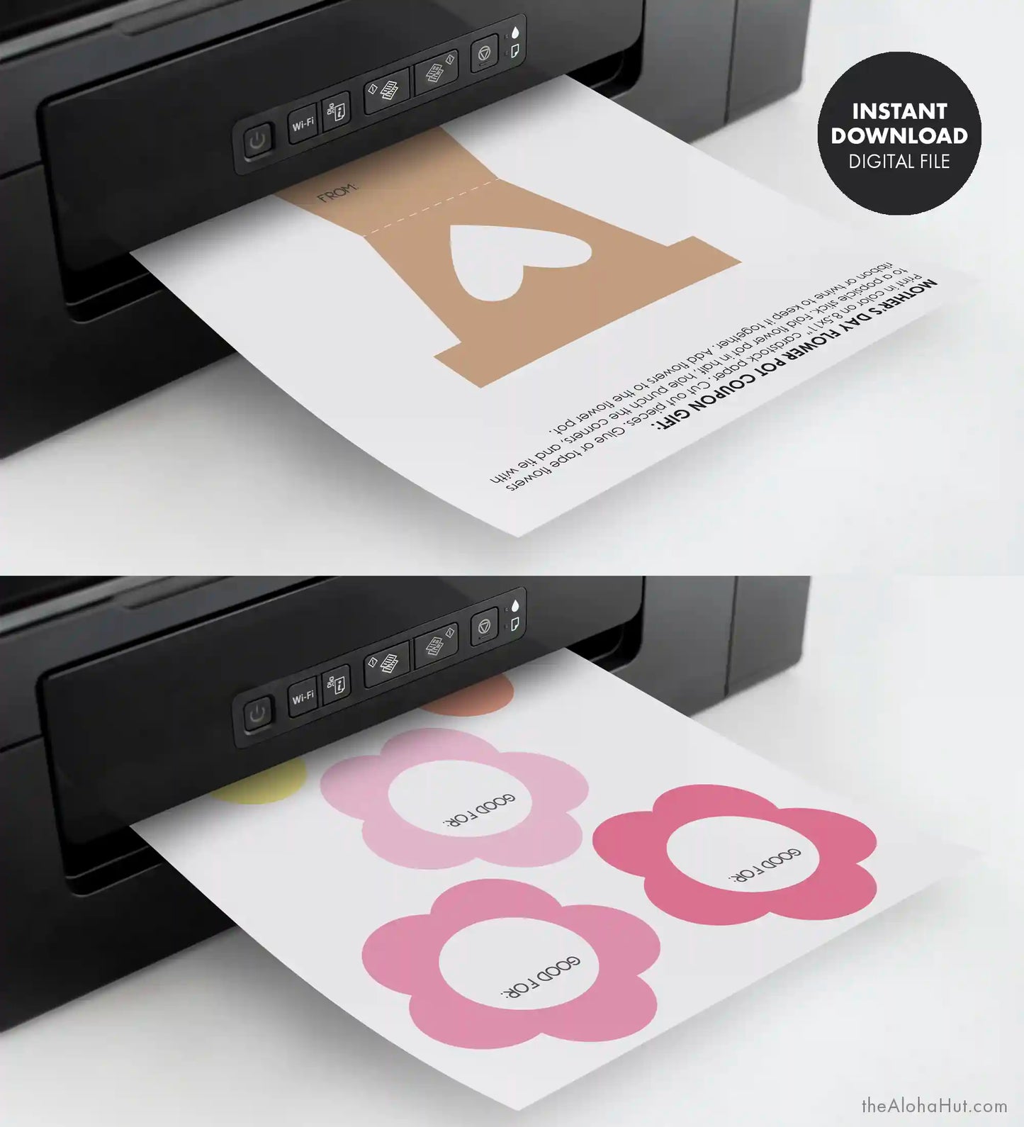 Mother's Day Gift DIY - Flower Coupons