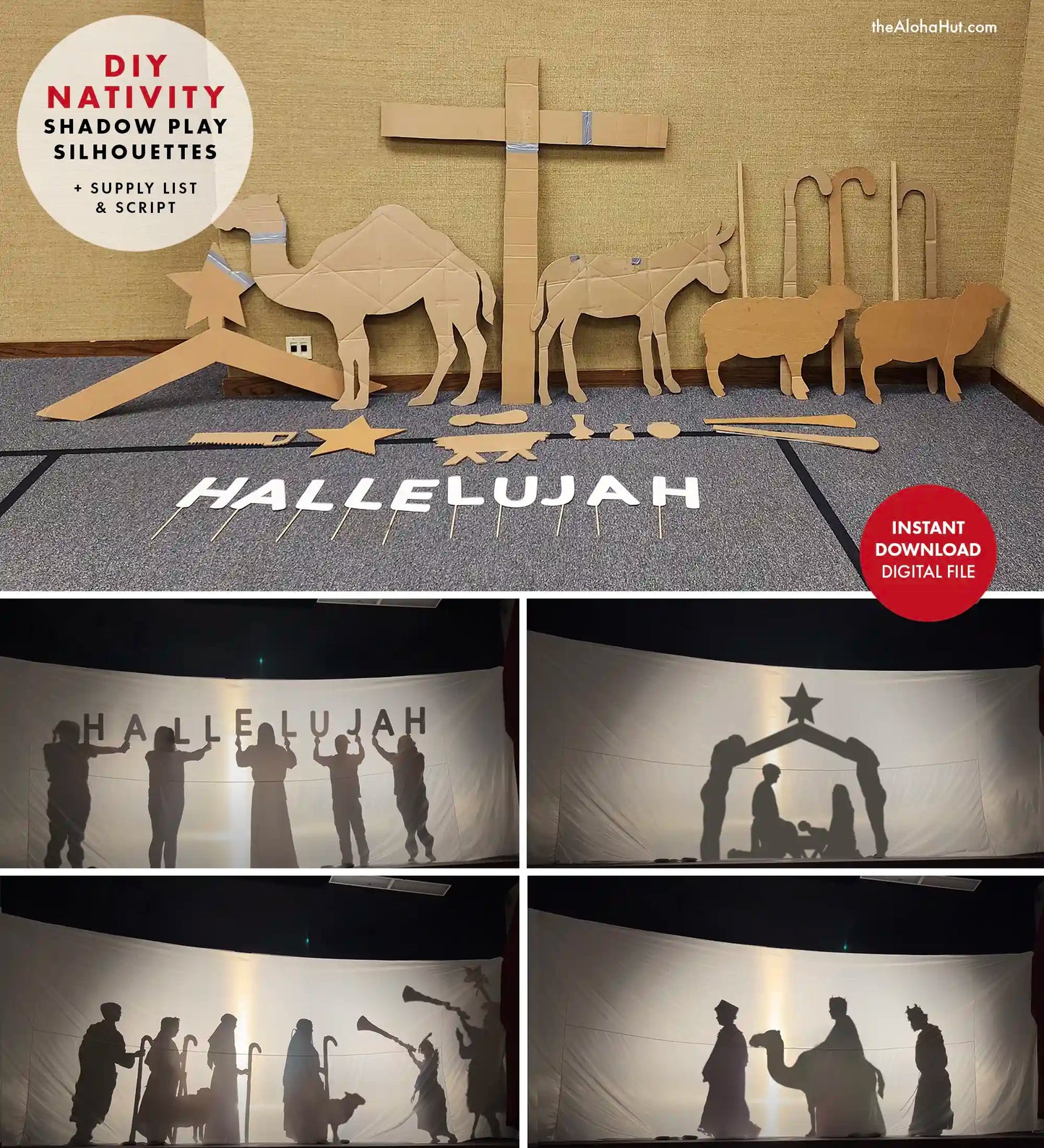 Hallelujah Nativity - Christmas Shadow Play Program