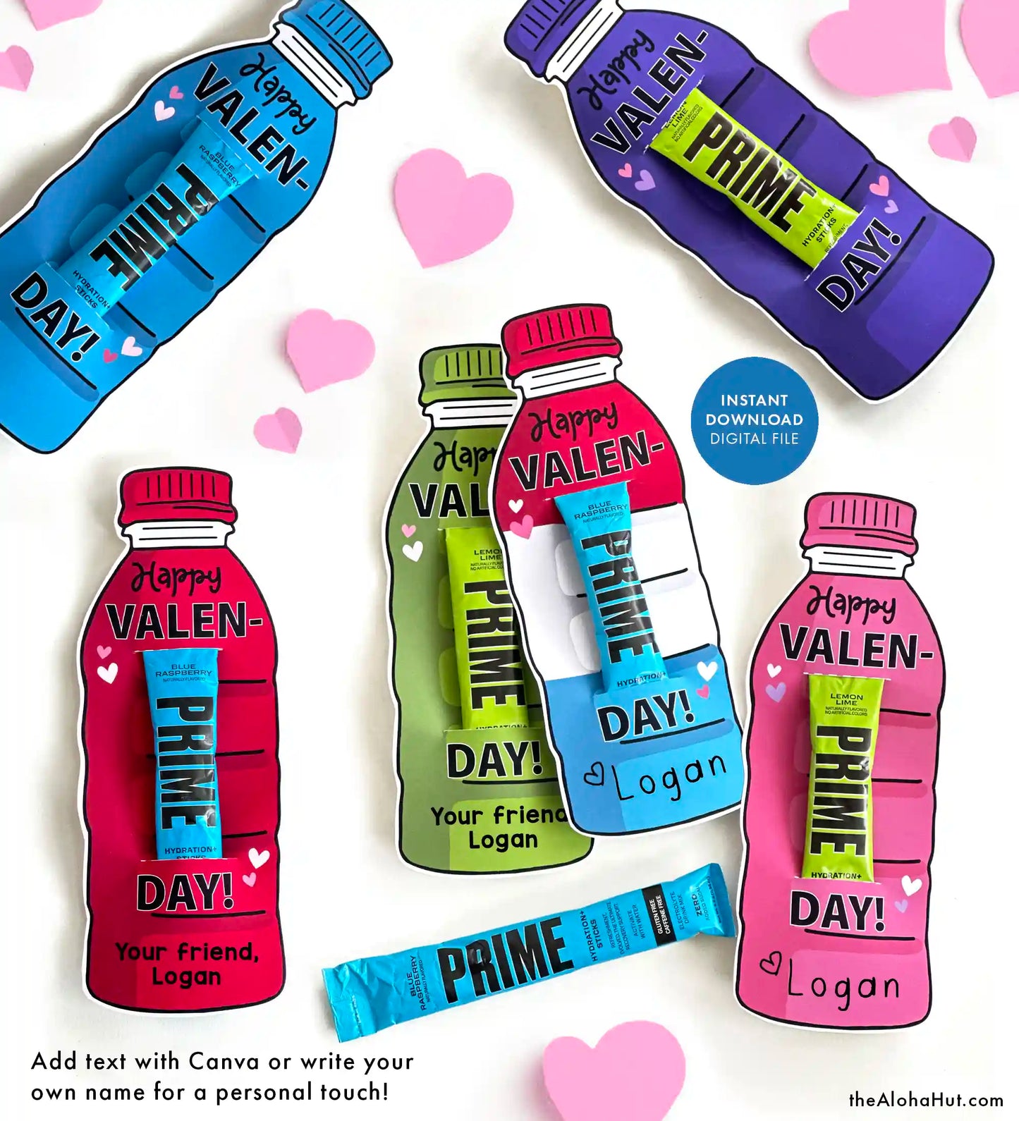 Hydration Drink Bottle Valentines