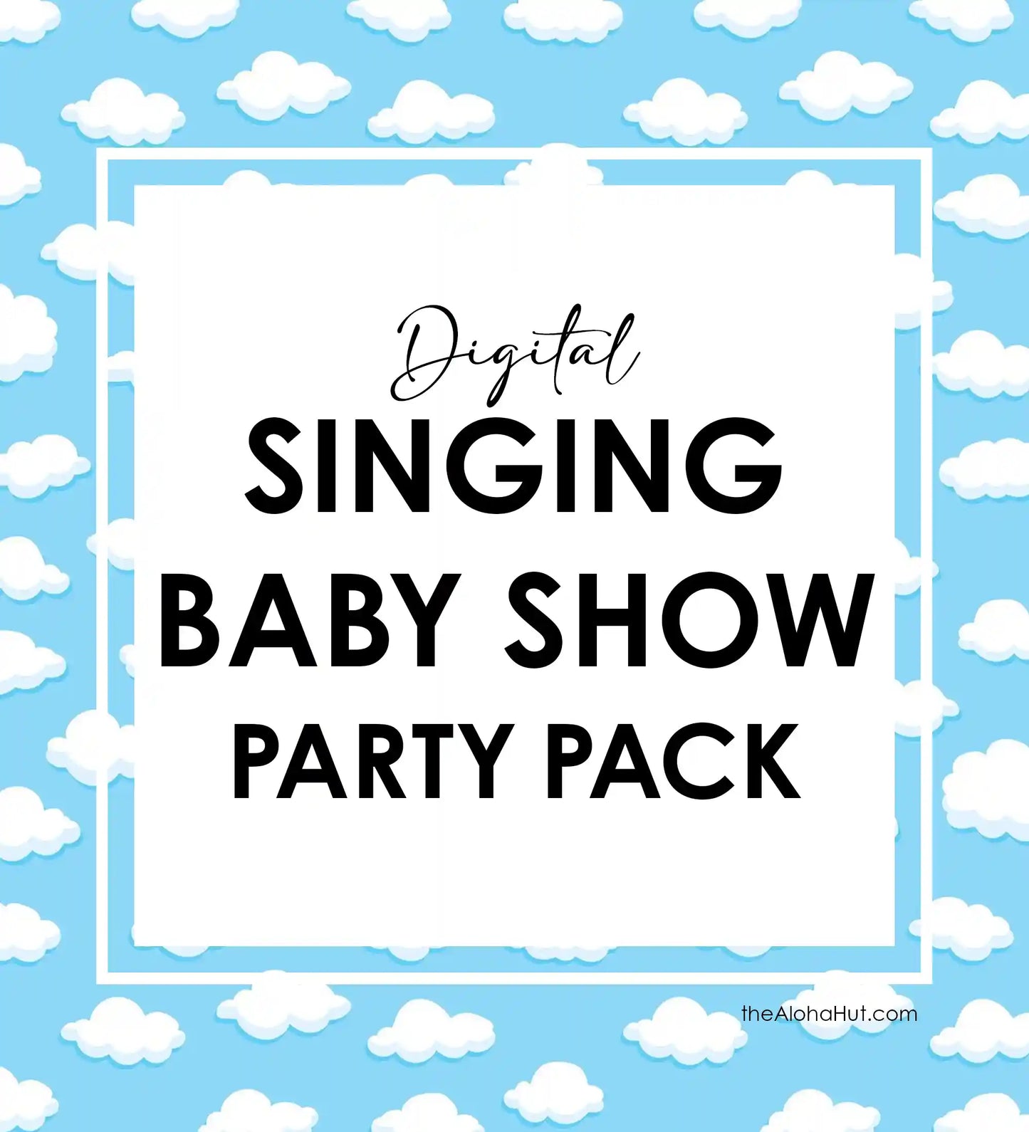 Singing Baby Show Party Bundle