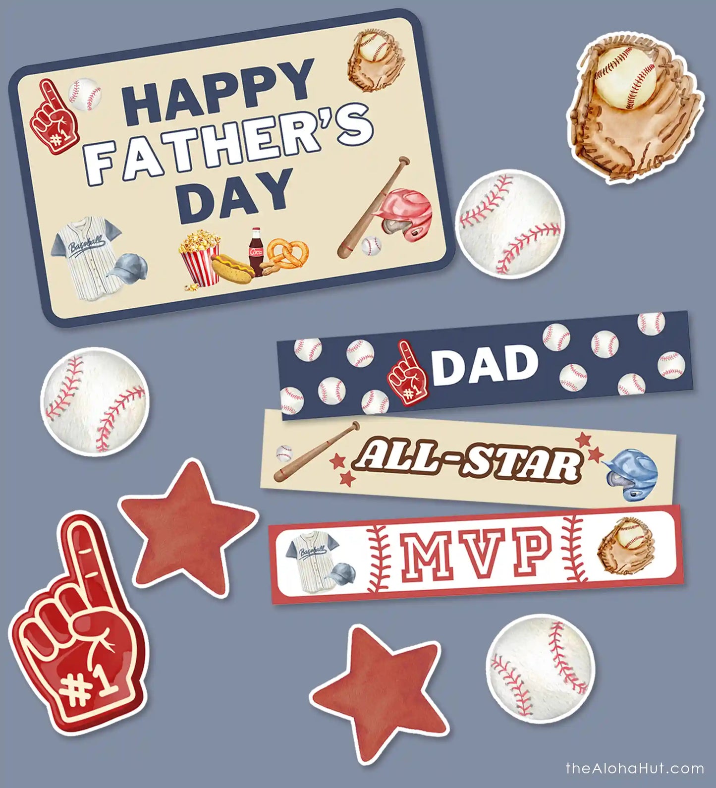 Baseball Snack Cart - Father's Day