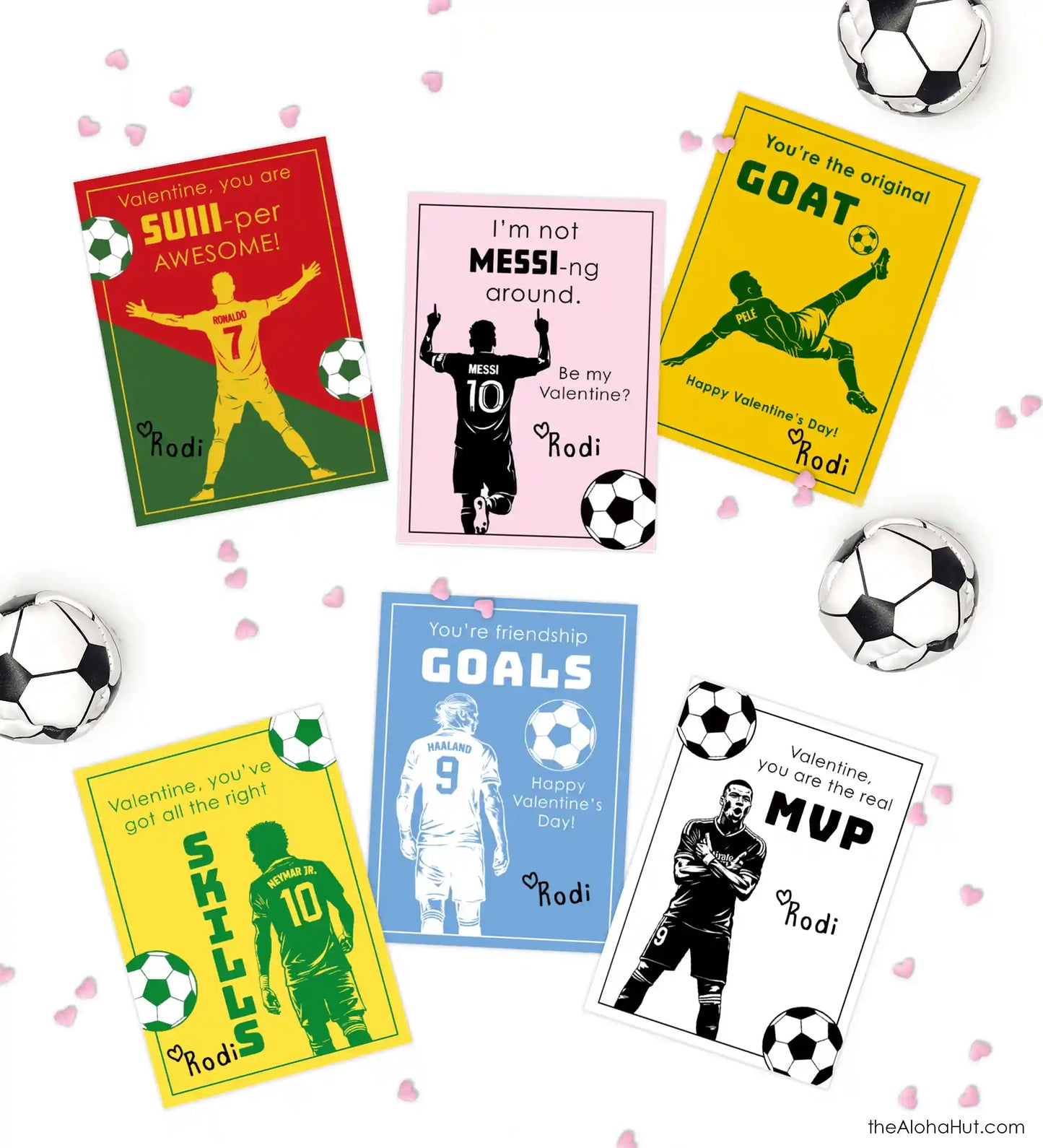 Soccer - Printable Valentines