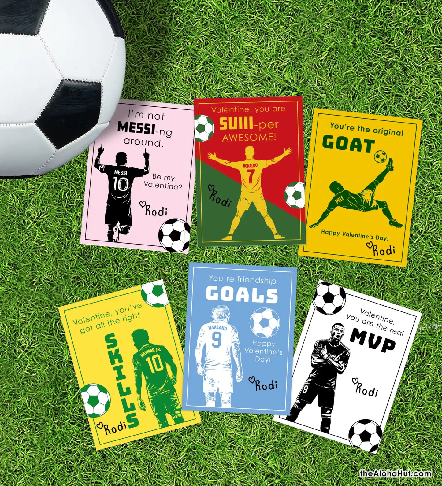 Soccer - Printable Valentines