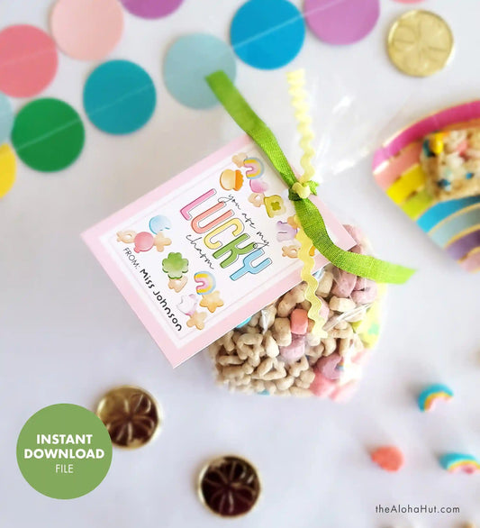 St. Patrick's Day Gift Tag - You Are My Lucky Charm