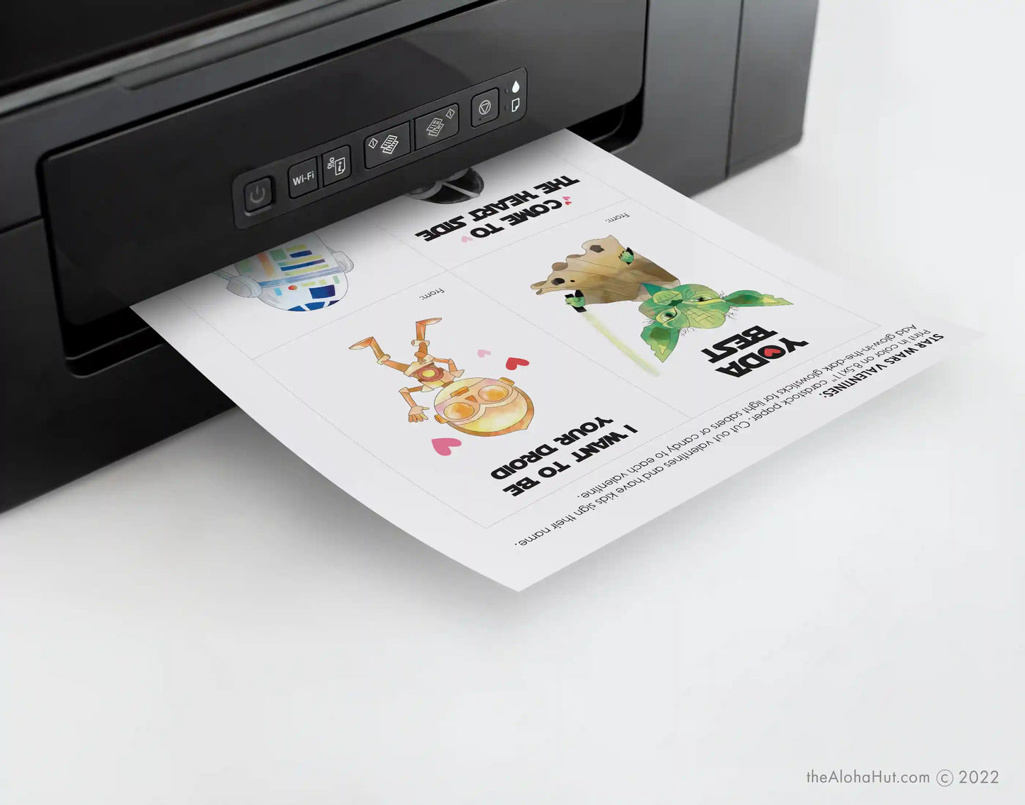 Star Wars - Printable Valentines