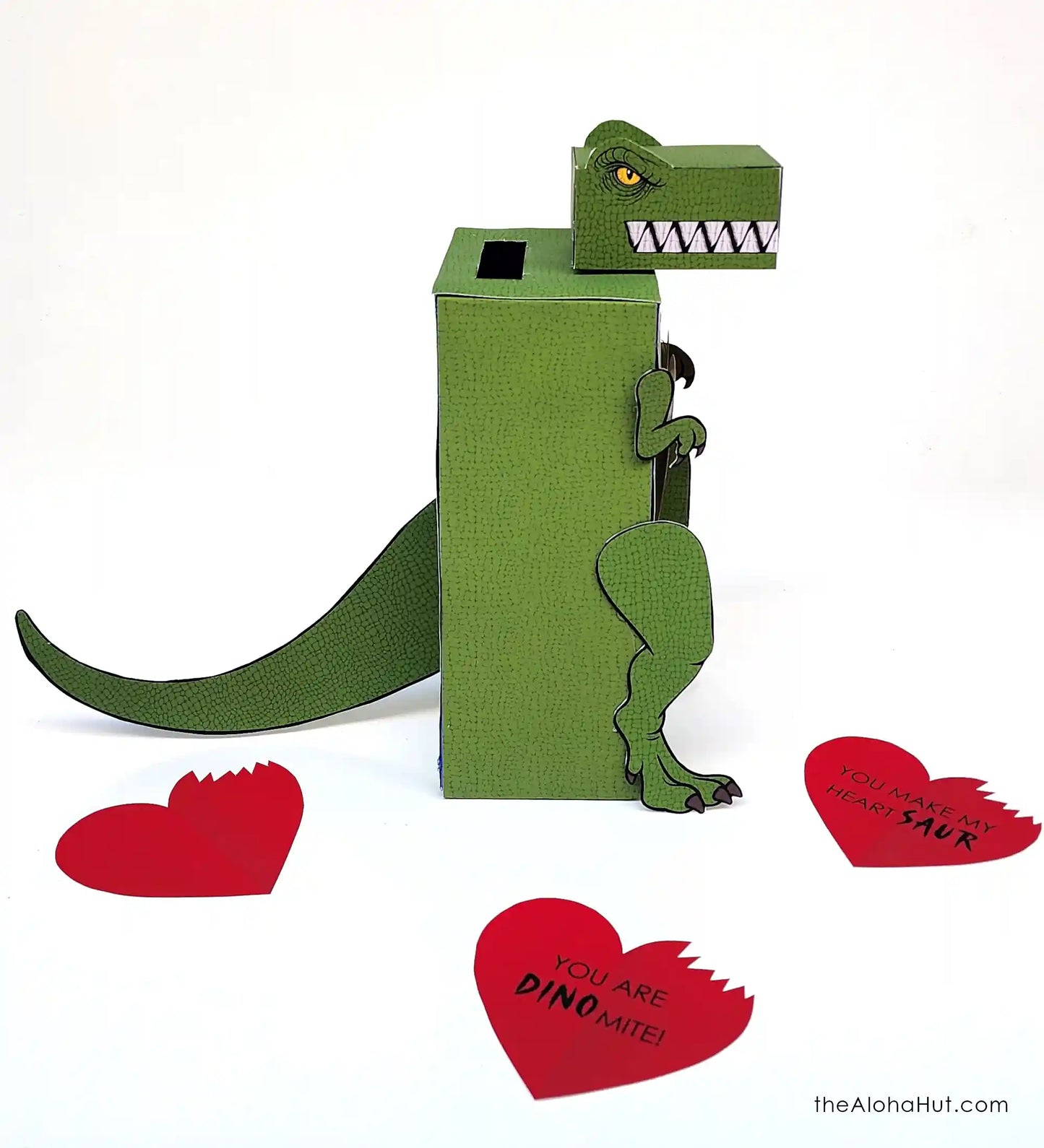 T-Rex Dinosaur Valentine Box