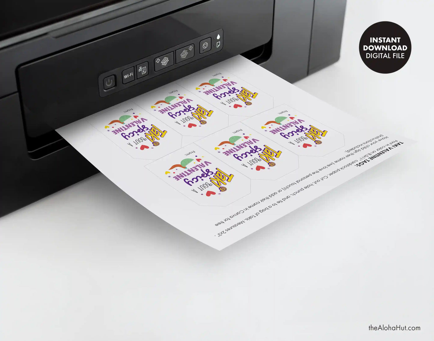 Takis Chips - Printable Valentines