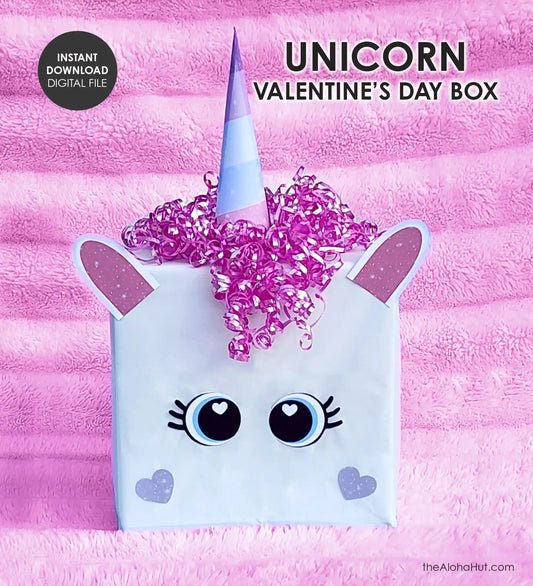 Unicorn Valentine's Day Box