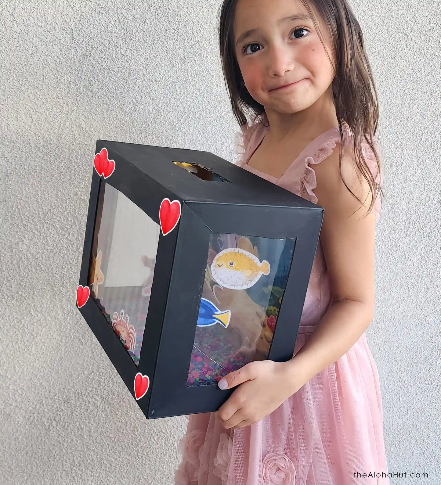 Aquarium Fish Tank Valentine Box