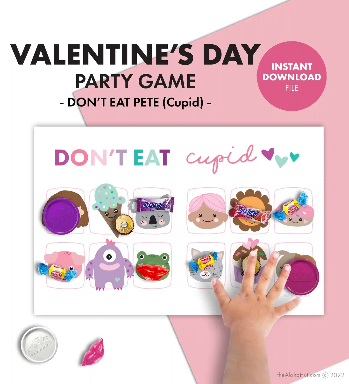 Valentine's Day Party Game - Don't Eat Pete / Cupid